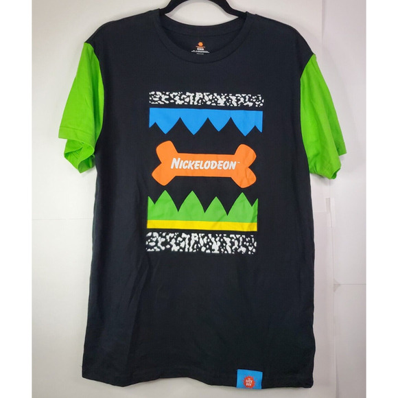 nick box Other - Nickelodeon Logo Orange Bone Size M The Nick Box Color Block T-Shirt